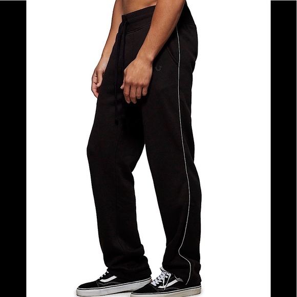 True Religion Shirts True Religion Metallic Stripe Sweatsuit Poshmark